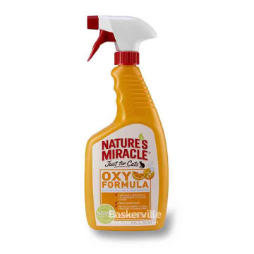 8in1 Natures Miracle Знищувач плям і запахів «Оранж-Оксі» для котів 710мл (спрей)